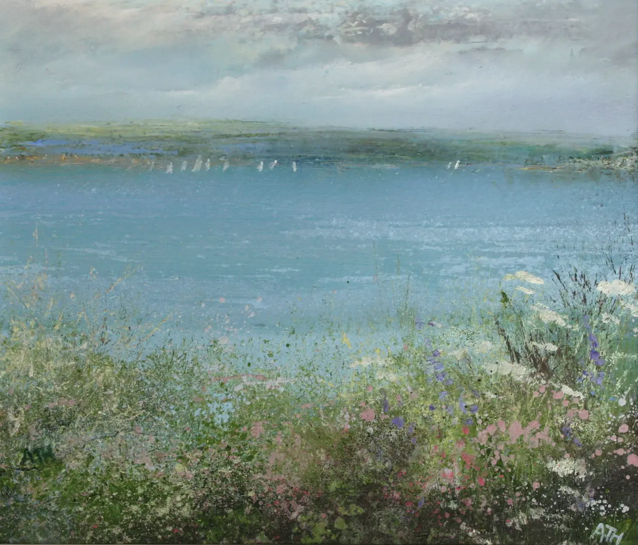 Amanda Hoskin - afternoon sailing on the river dart